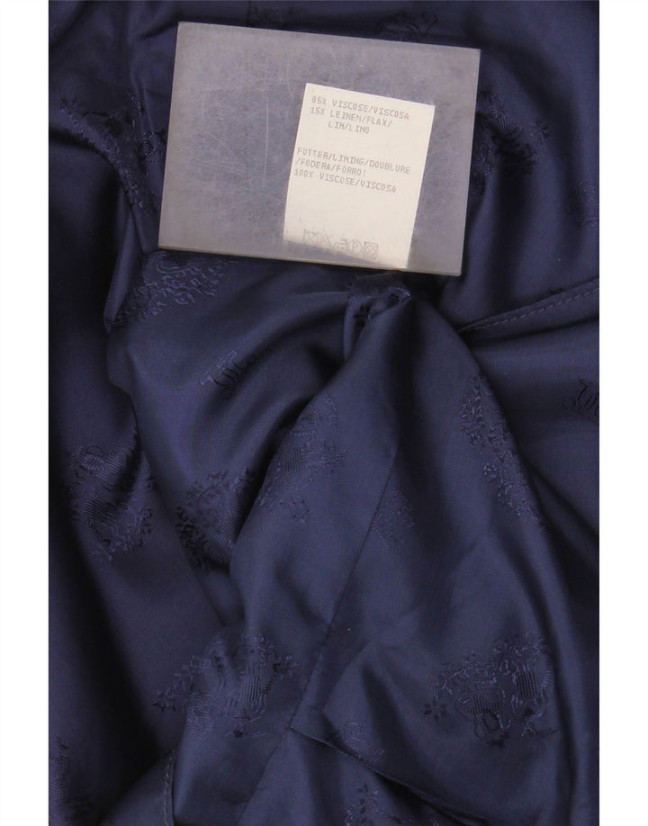 Julius Lang Mens Waistcoat IT 52 Large Multicoloured Patchwork Viscose