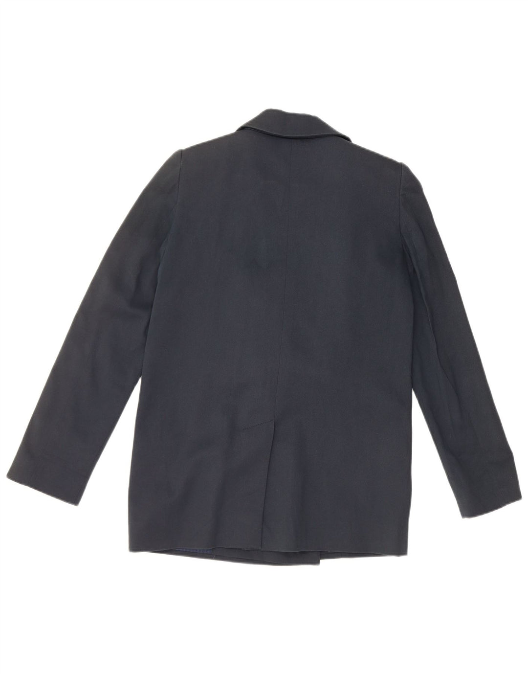 Red Valentino Womens 1 Button Blazer Jacket UK 12 Medium Navy Blue Cotton