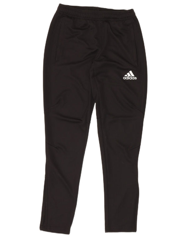 ADIDAS Mens Climacool Tracksuit Trousers Small Black Polyester