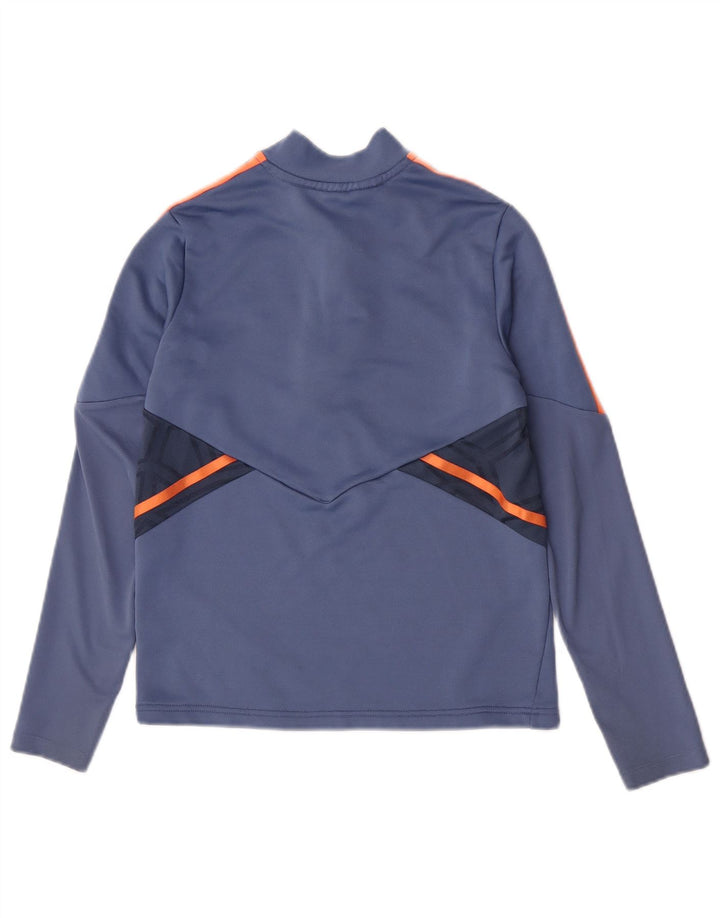 Adidas Boys Manchester United Pullover Tracksuit Top 11-12 Years Blue