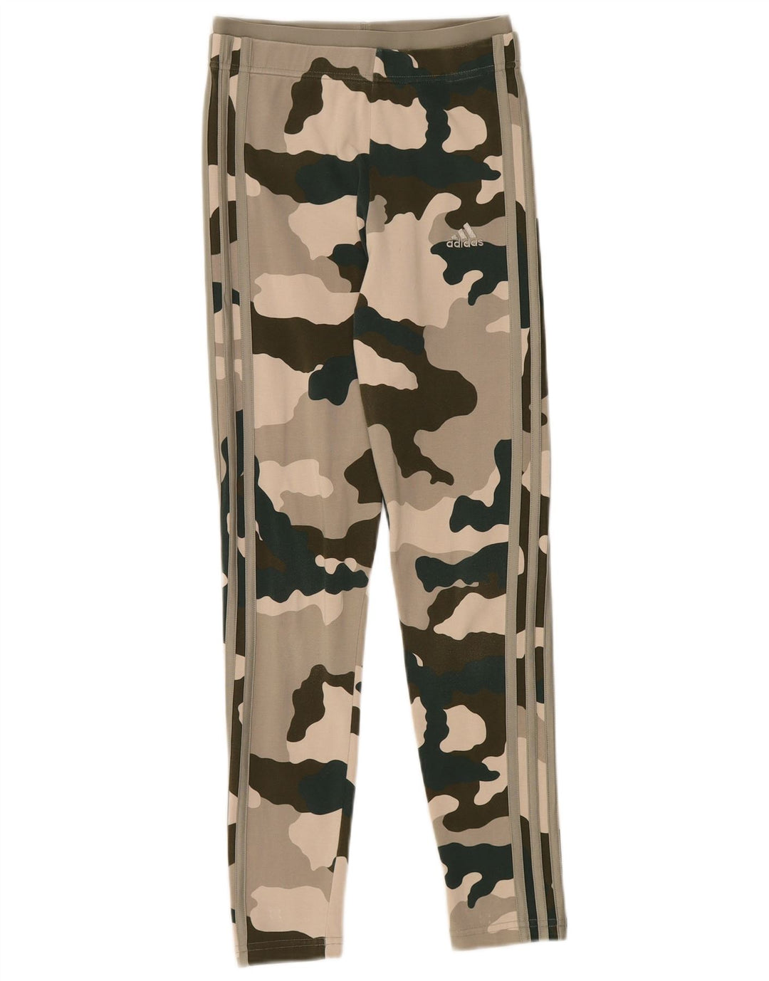 ADIDAS Womens Tight Fit Leggings UK 4/6 XS Multicoloured Camouflage