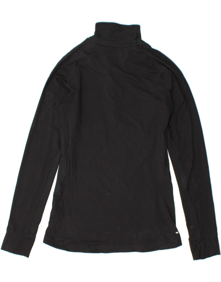 ADIDAS Womens Climalite Pullover Tracksuit Top UK 8/10 Small Black Vintage Adidas and Second-Hand Adidas from Messina Hembry 