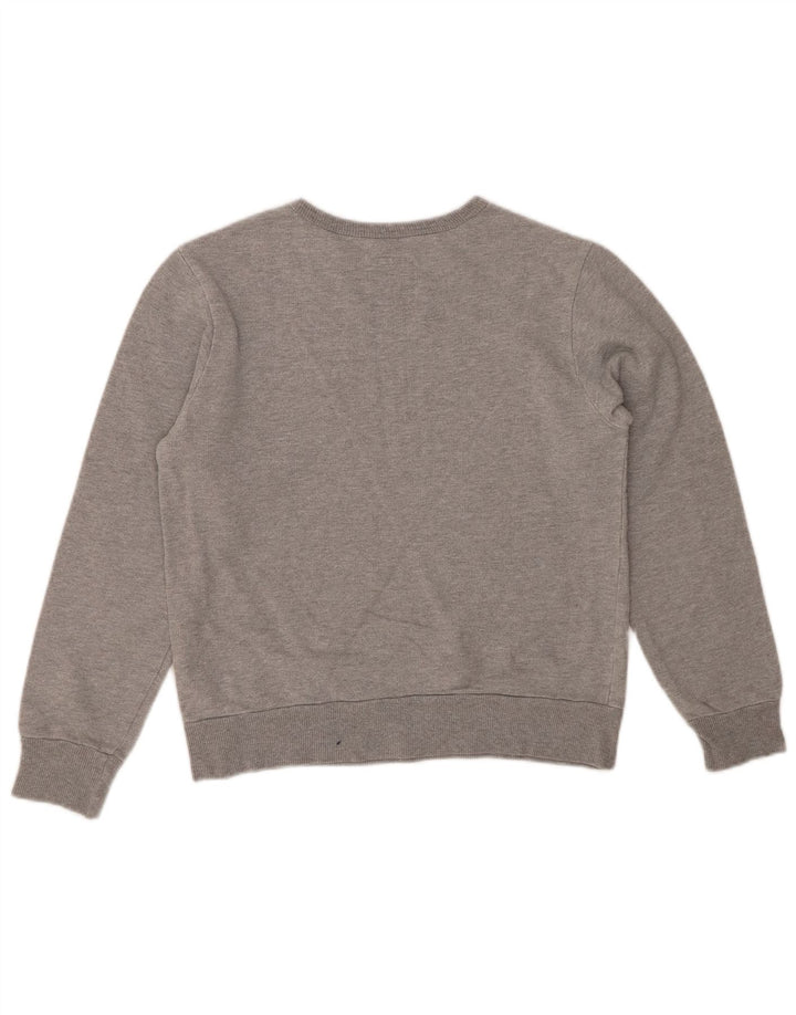 LEVI'S Boys Graphic Sweatshirt Jumper 11-12 Years Grey Cotton