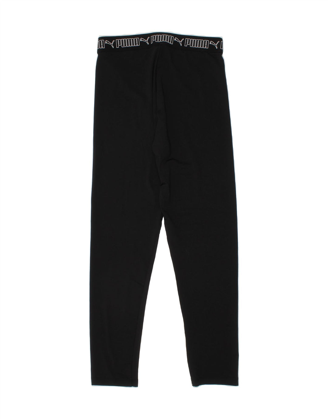 PUMA Girls Graphic Leggings 13-14 Years  Black Polyester Vintage Puma and Second-Hand Puma from Messina Hembry 