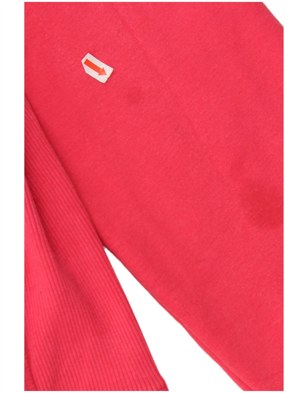 ANIMAL Womens Graphic Hoodie Jumper UK 16 Large Pink Cotton