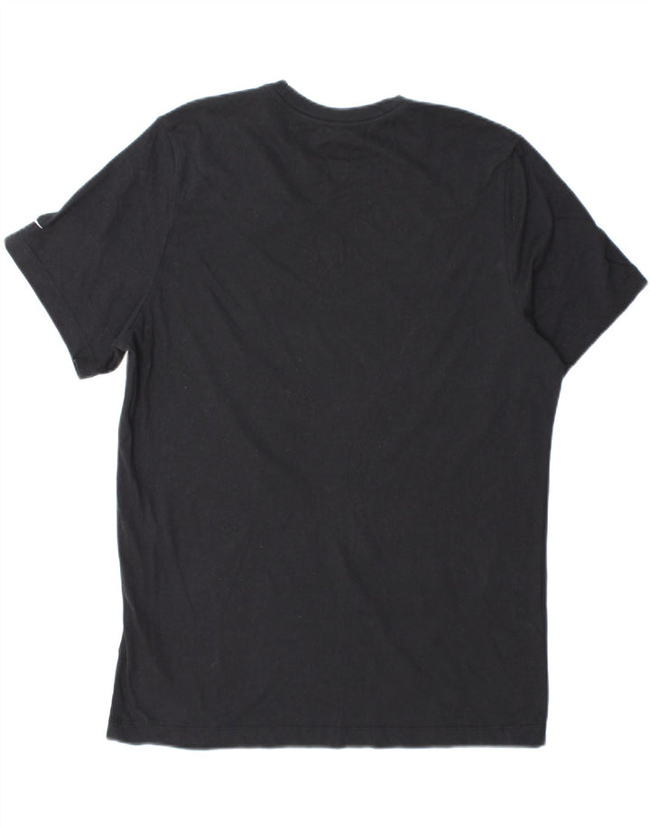 Nike Mens Dri Fit Graphic T-Shirt Top Large Black