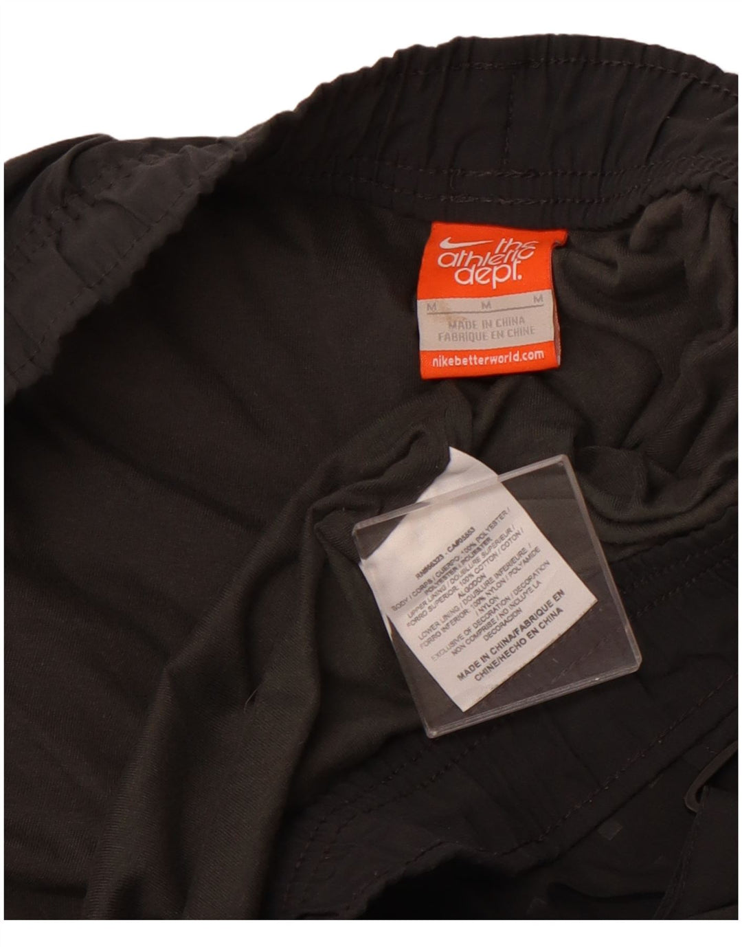 NIKE Mens Tracksuit Trousers Joggers Medium  Grey Polyester