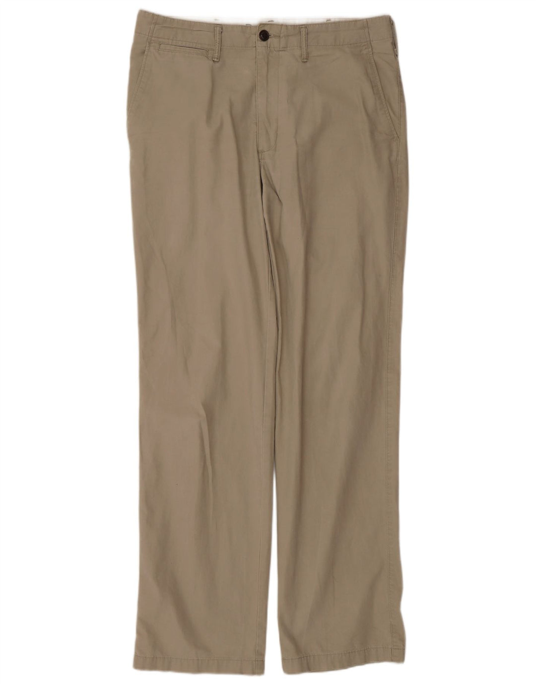 DOCKERS Mens Straight Chino Trousers W32 L34 Beige Cotton Classic