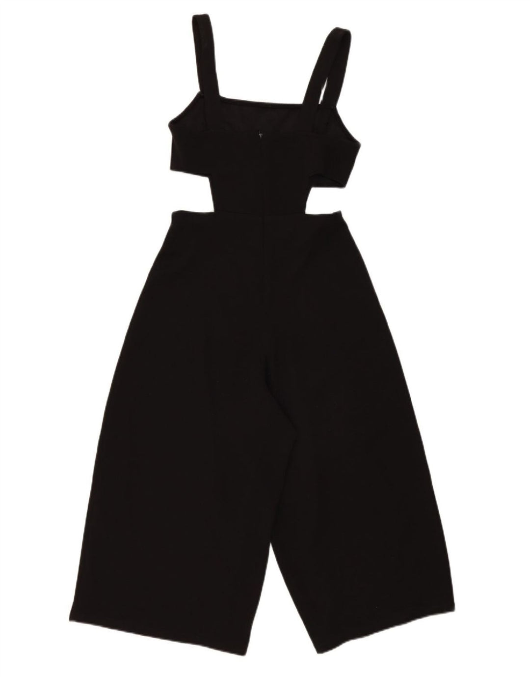 Zara Womens Sleeveless Jumpsuit UK 12 Medium Black