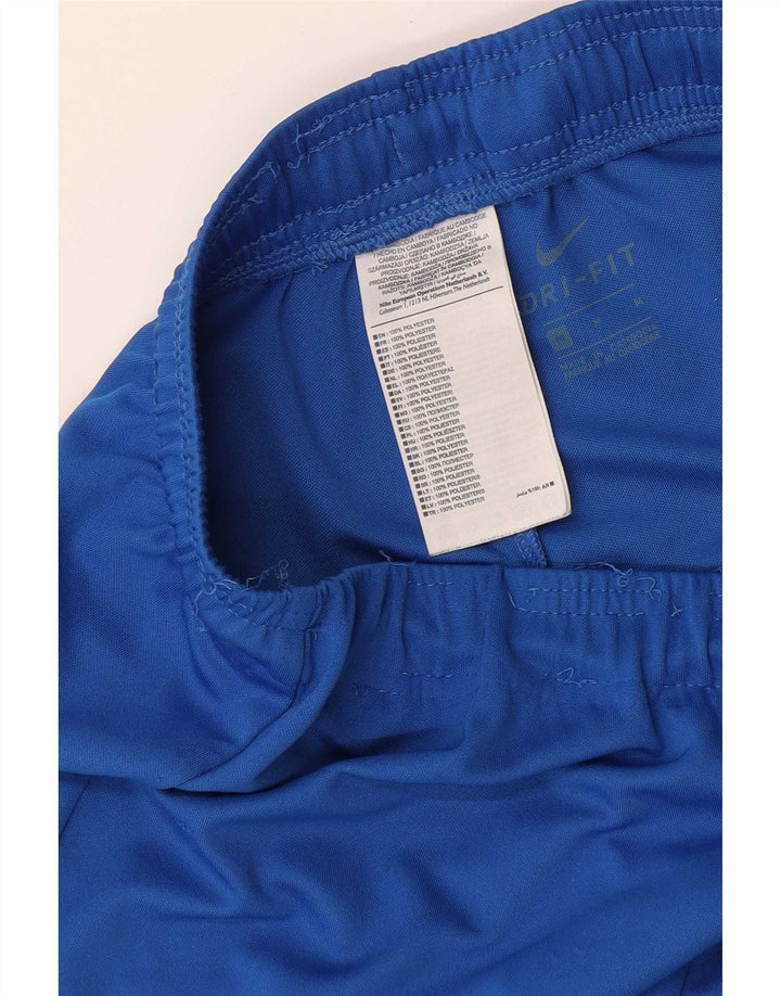 Nike Mens Dri Fit Sport Shorts Medium  Blue Polyester