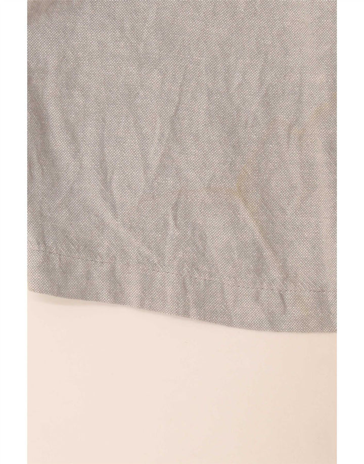 Zara Mens Chino Shorts EU 38 Small W30 Grey Linen