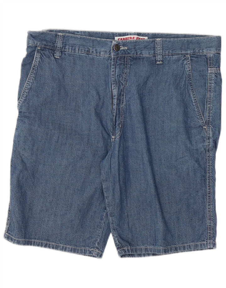 CARRERA Mens Denim Shorts IT 52 XL W36  Blue Cotton
