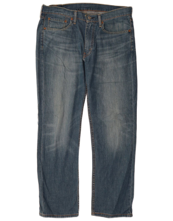 Levi's Mens 514 Straight Jeans W32 L30 Blue Cotton