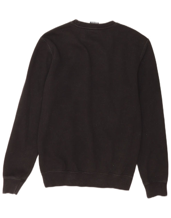Champion Mens Graphic Sweatshirt Jumper XS Black Cotton