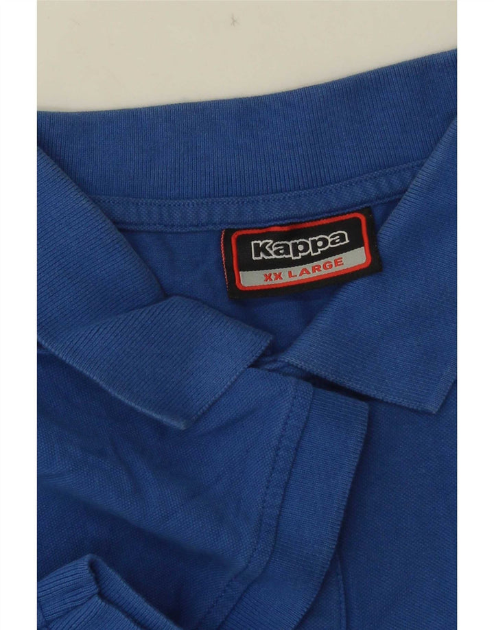 Kappa Mens Polo Shirt 2XL Blue