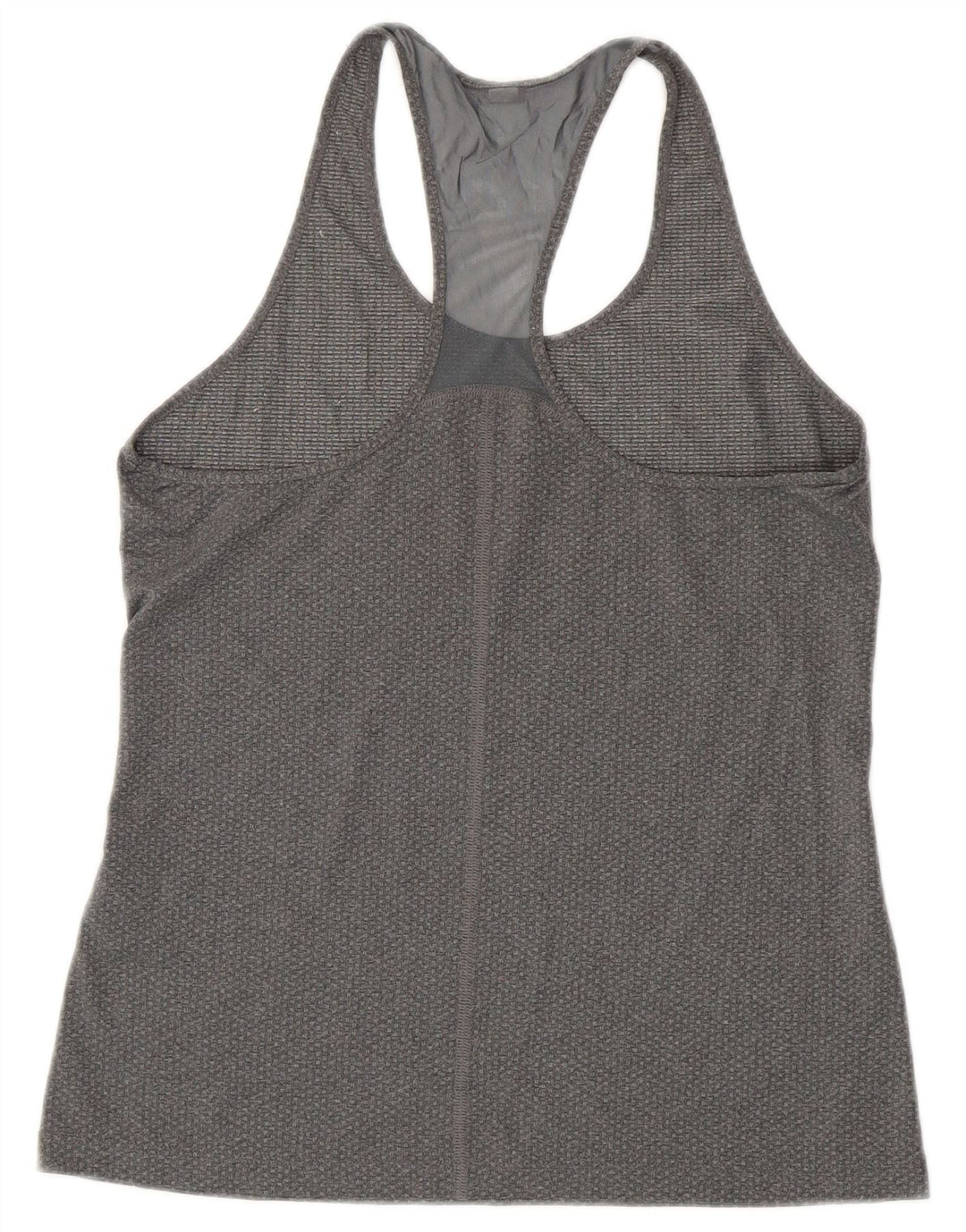 Under Armour Womens Heat Gear Vest Top UK 12 Medium Grey Polyester