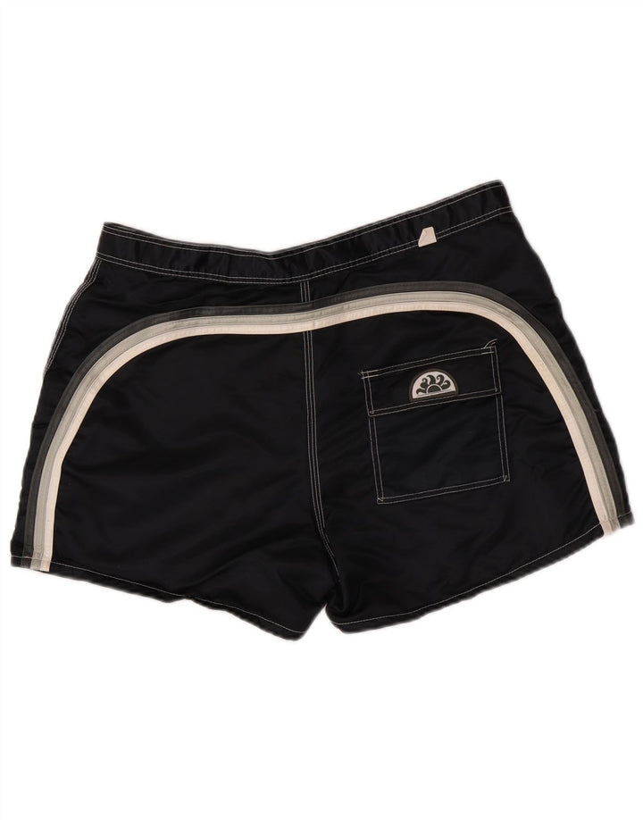 Sundek Mens Swimming Shorts Large  Black Nylon