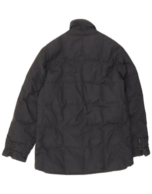 Armani Jeans Mens Padded Jacket UK 42 XL Black Polyamide