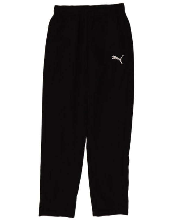 Puma Mens Tracksuit Trousers Medium Black Polyester