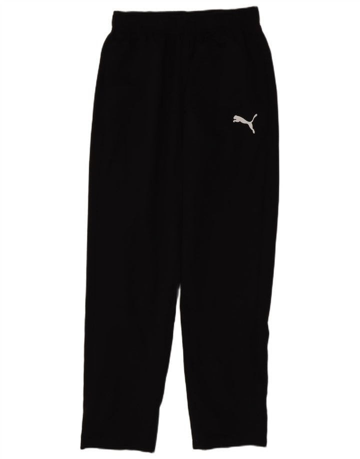 Puma Mens Tracksuit Trousers Medium Black Polyester