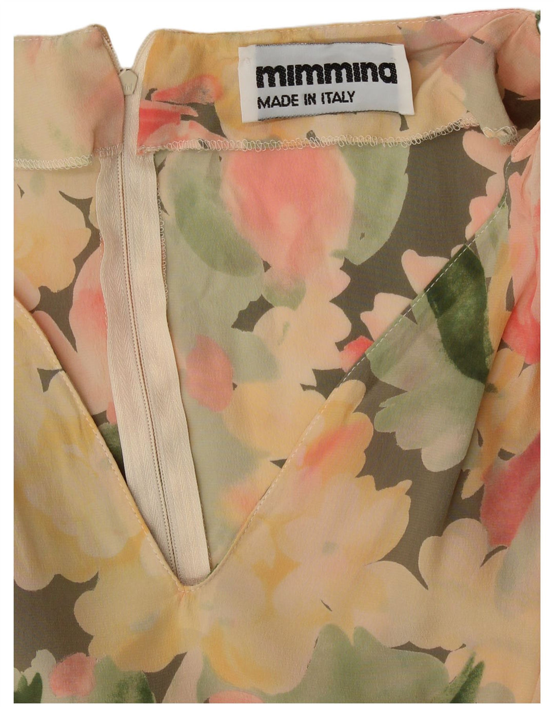 MIMMINA Womens Sheath Dress UK 12 Medium Multicoloured Floral