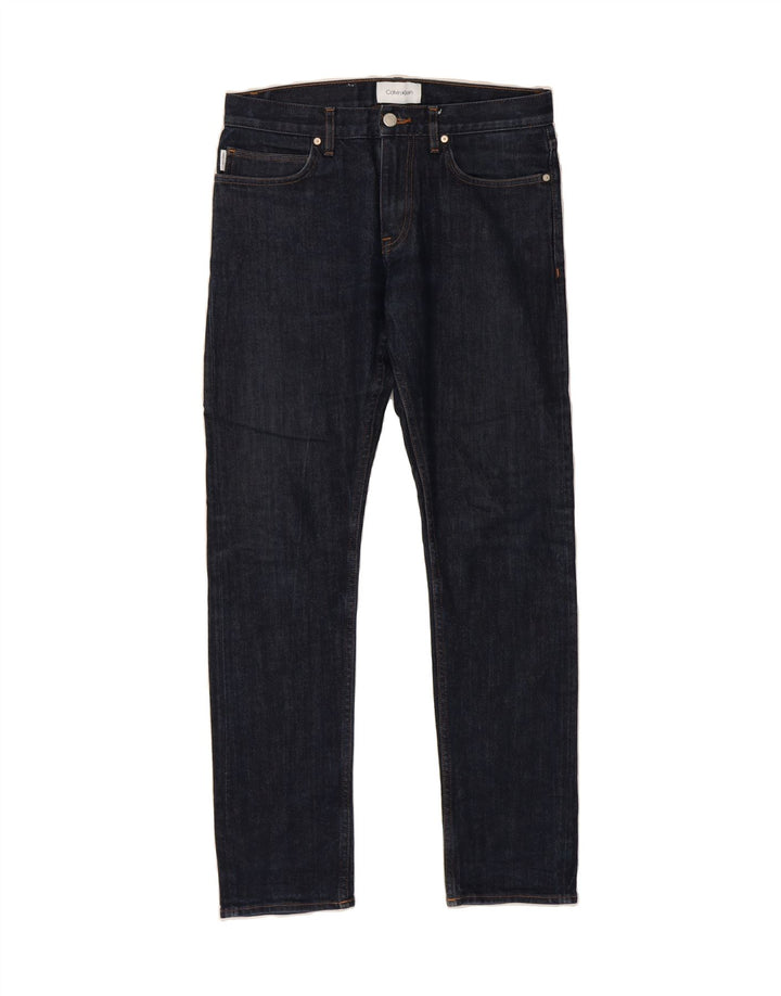 CALVIN KLEIN Mens Slim Jeans W30 L32 Blue Cotton Vintage Calvin Klein and Second-Hand Calvin Klein from Messina Hembry 