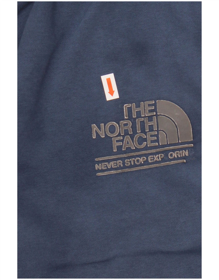 THE NORTH FACE Mens Tracksuit Trousers Joggers Small  Blue Cotton