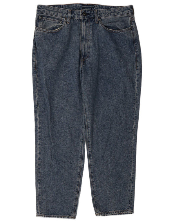 Levi's Mens Wide Leg Tapered Jeans W34 L26 Blue Cotton