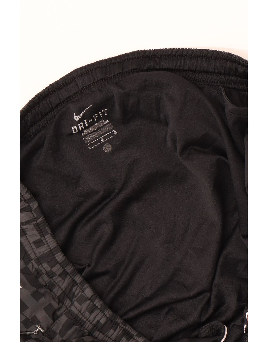 NIKE Mens Dri Fit Sport Shorts Large  Grey Geometric