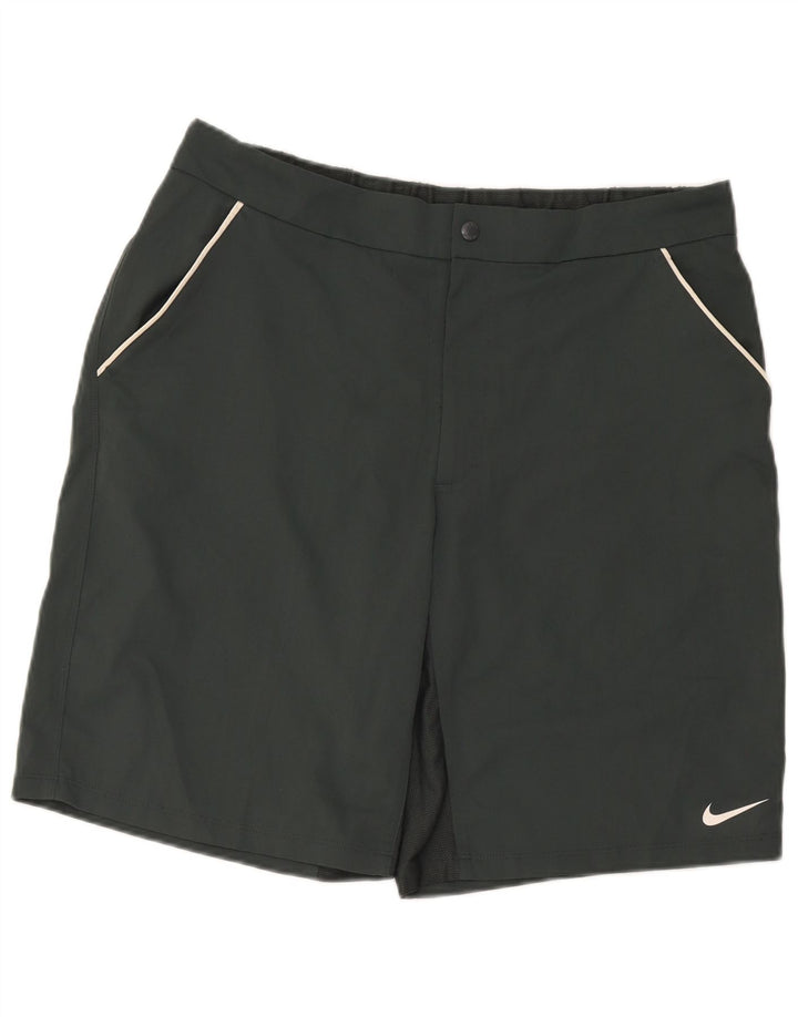 Nike Mens Dri Fit Sport Shorts Large Grey Polyester