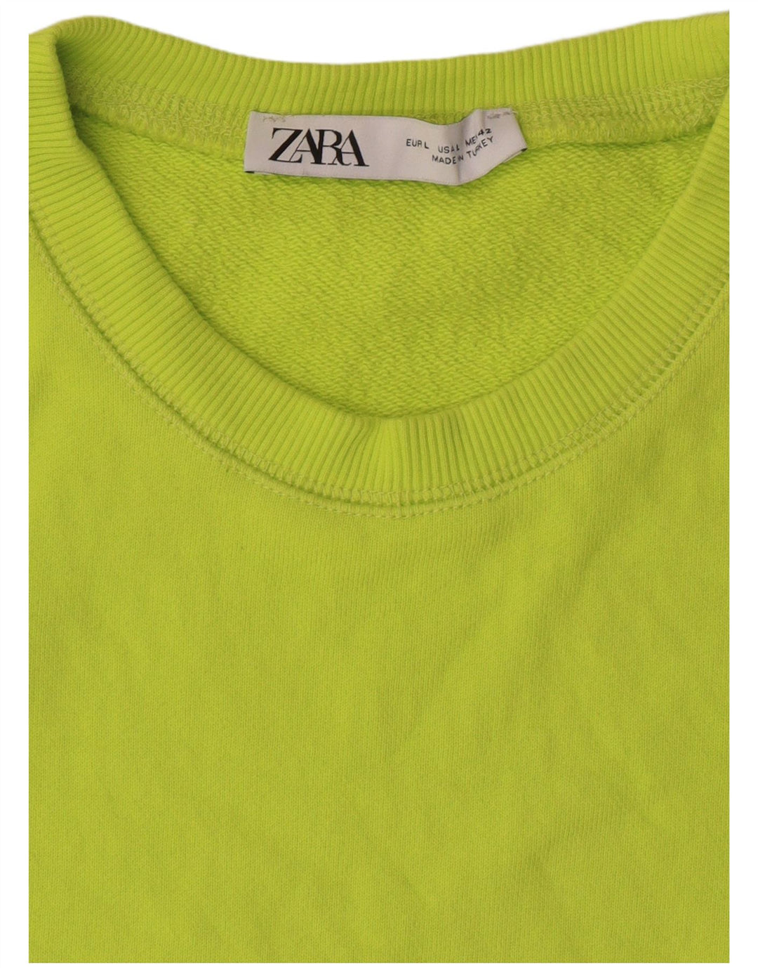 ZARA Mens T-Shirt Large Green