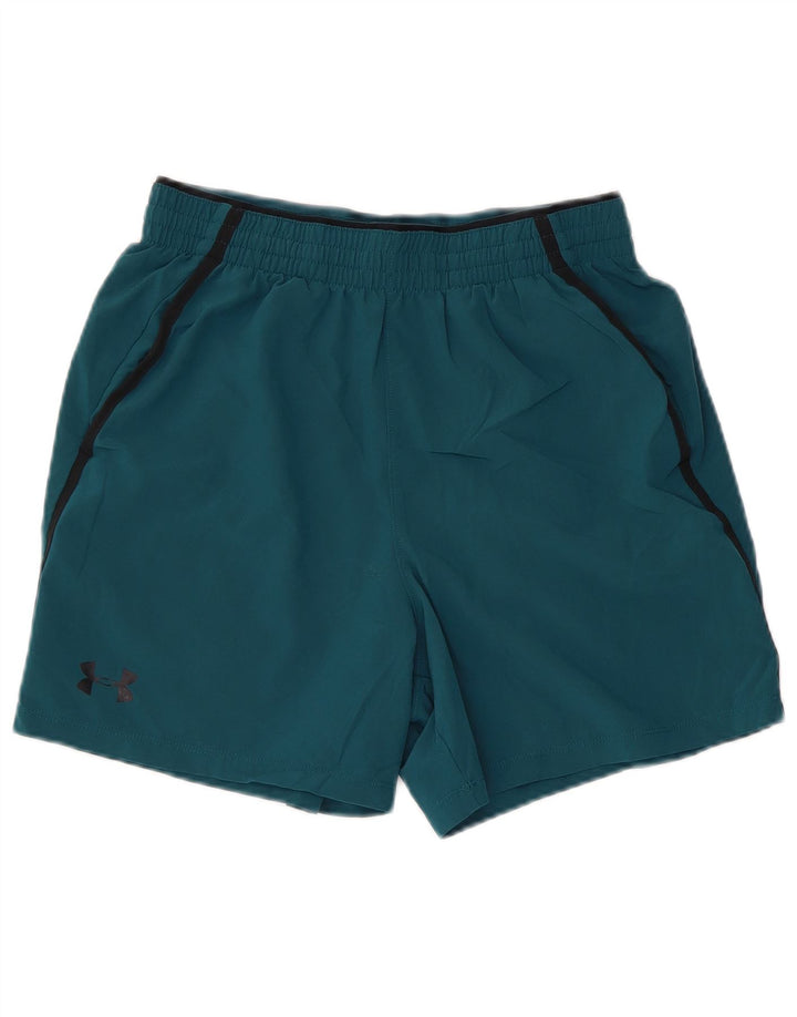 Under Armour Mens Sport Shorts Small Green Polyester
