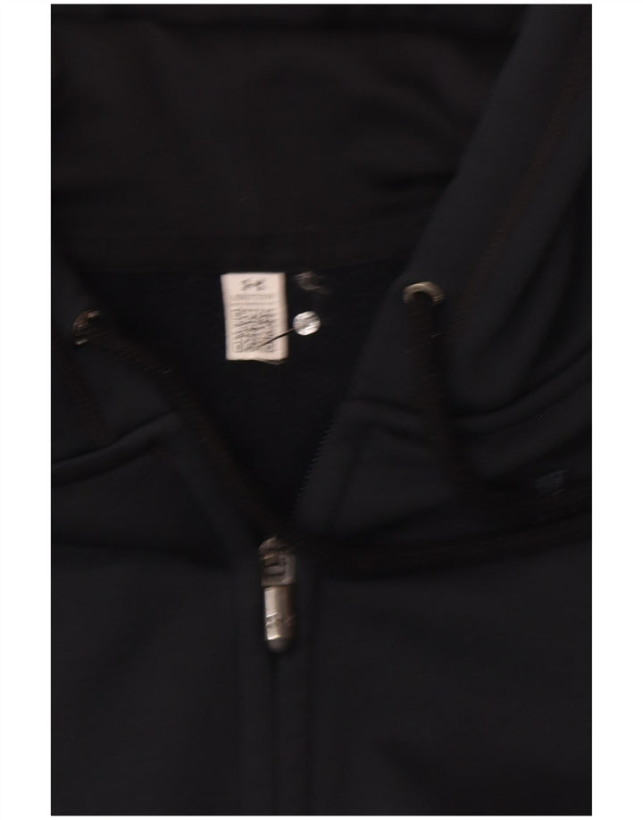 Under Armour Mens Zip Hoodie Sweater Small Black