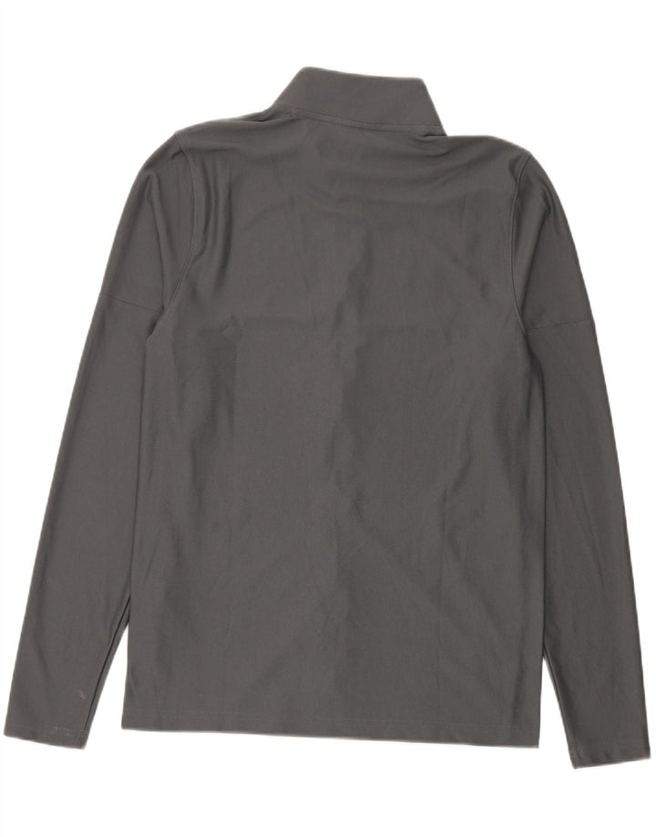Under Armour Mens Tracksuit Top Jacket Medium Grey Polyester