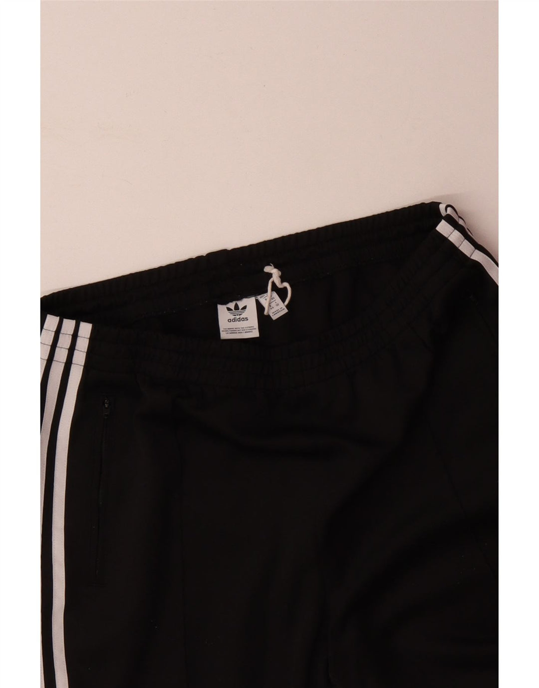 ADIDAS Womens Tracksuit Trousers UK 12 Medium Black Polyester