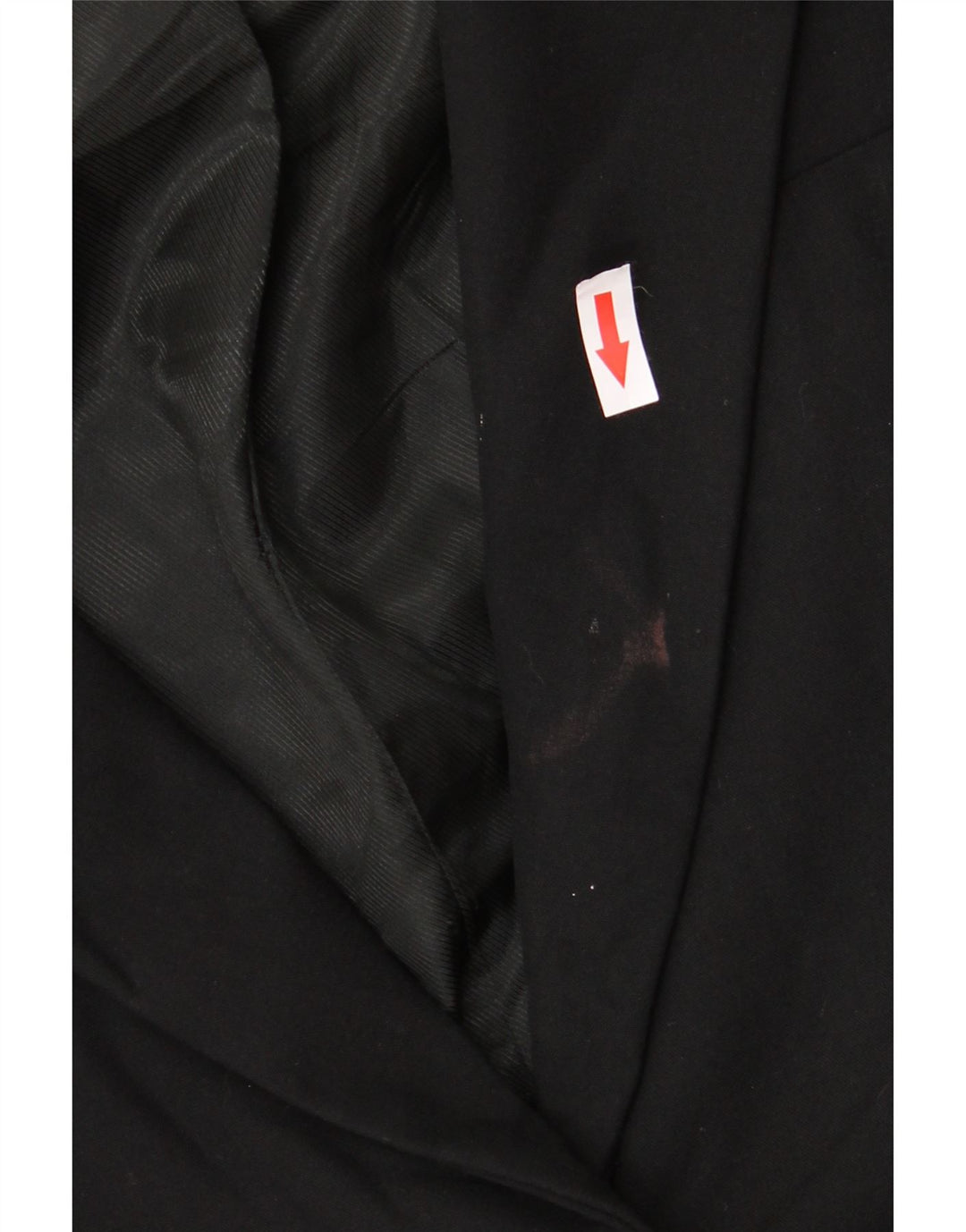 Zara Womens 1 Button Blazer Jacket UK 14 Medium Black Polyester