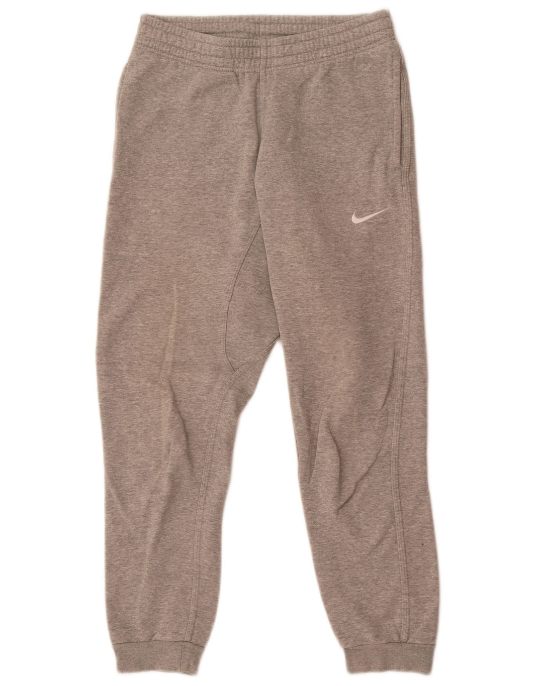 Nike Mens Tracksuit Trousers Joggers Small  Grey Cotton