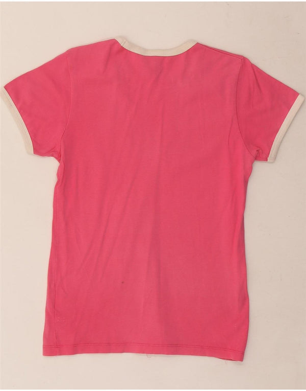 NIKE Girls Air Graphic T-Shirt Top 15-16 Years XL Pink Cotton