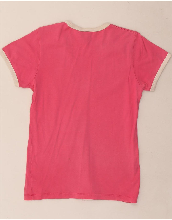 NIKE Girls Air Graphic T-Shirt Top 15-16 Years XL Pink Cotton
