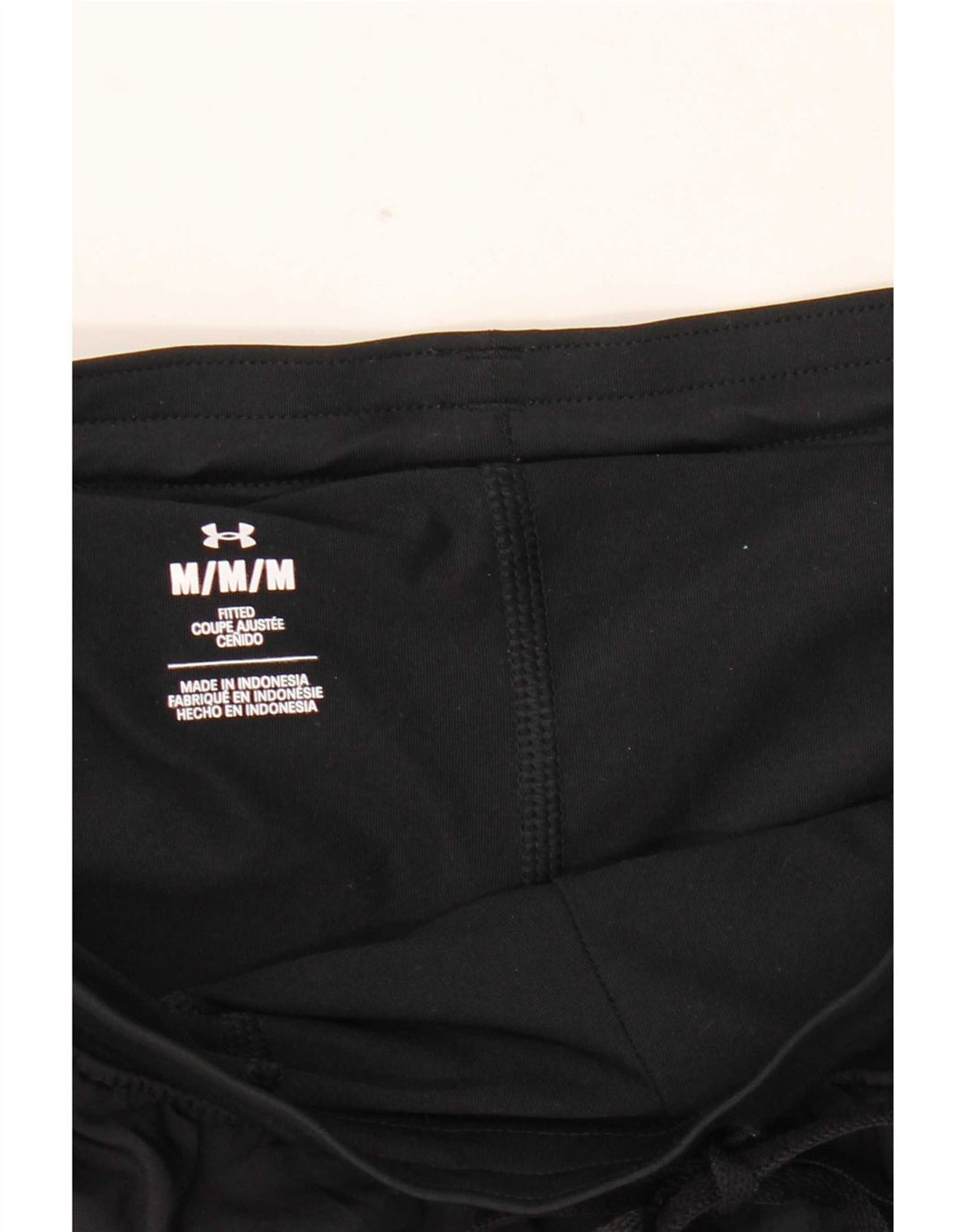 Under Armour Womens Sport Shorts UK 12 Medium Black