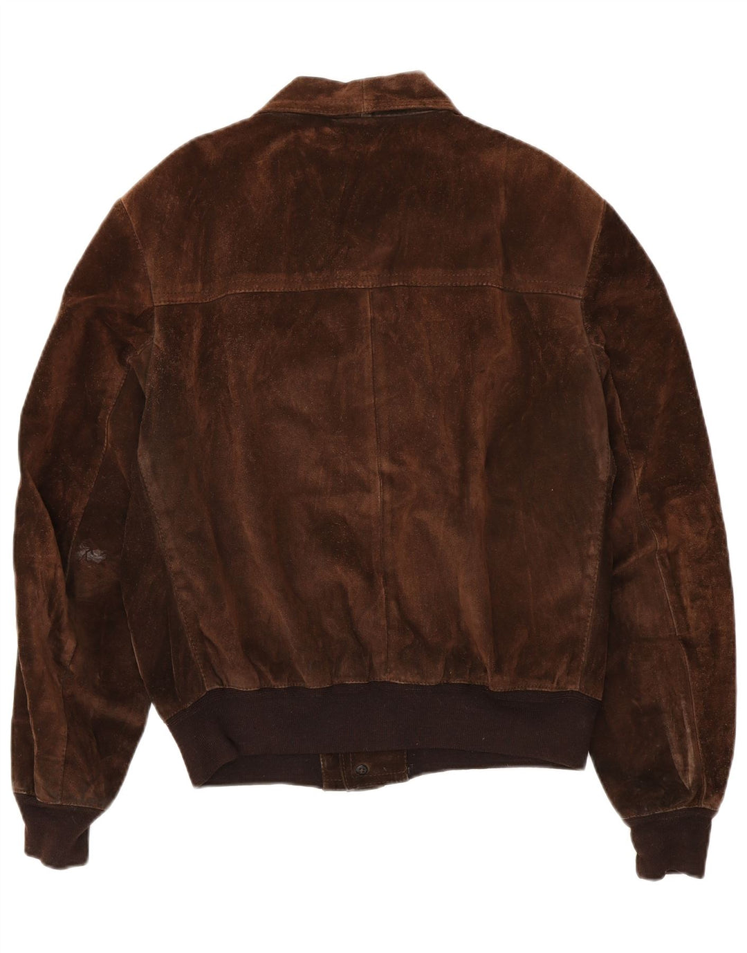 Bignami Mens Suede Bomber Jacket IT 54 2XL Brown