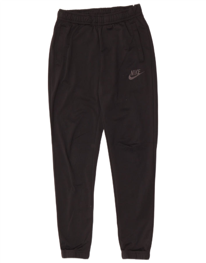Nike Mens Tracksuit Trousers Joggers Small Black Polyester