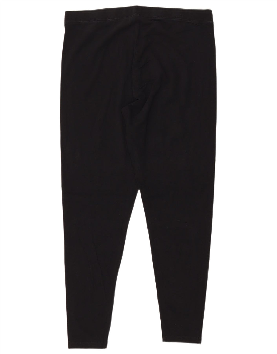 MARKS & SPENCER Womens Leggings UK 16 Large Black Cotton