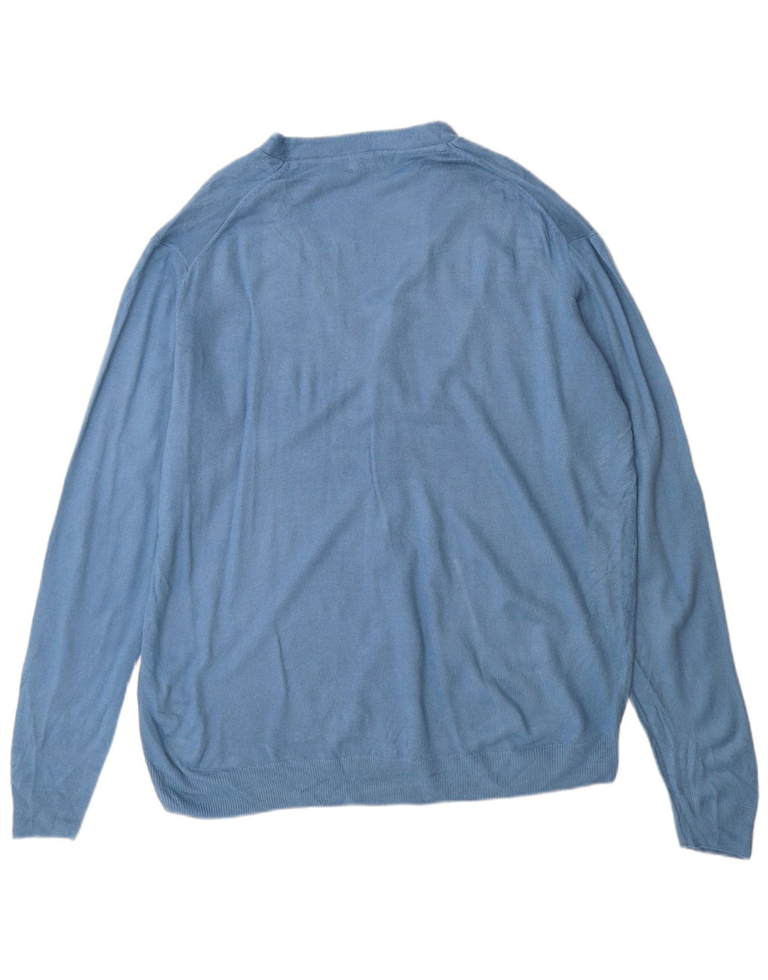 James Pringle Mens Cardigan Sweater XL Blue
