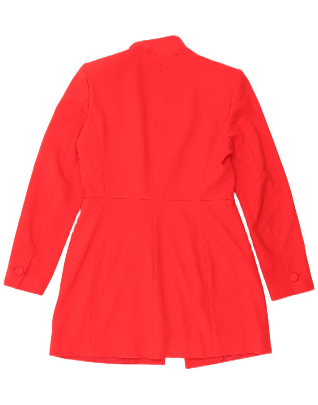 Zara Womens Blazer Jacket UK 14 Medium Red Polyester