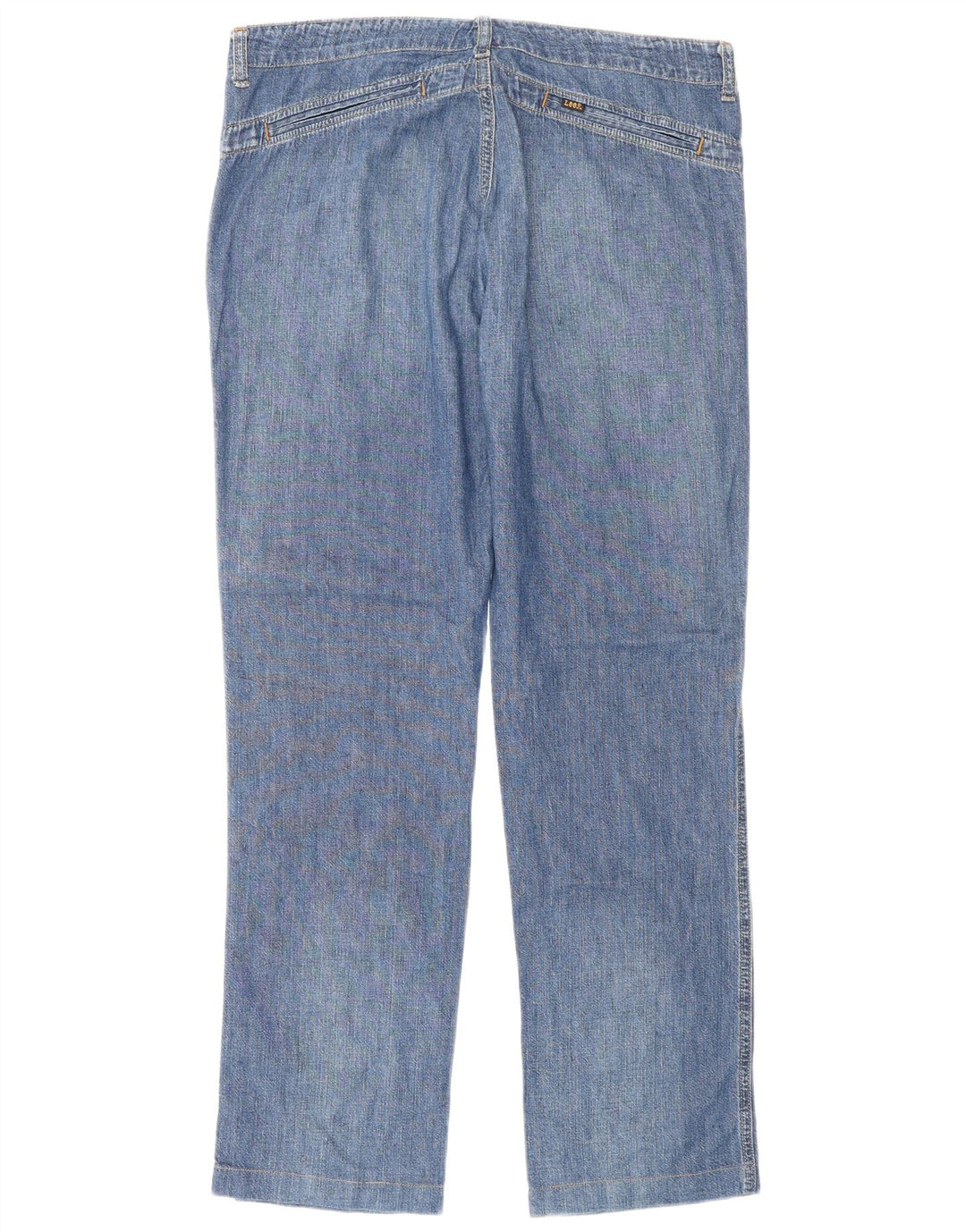 LEE Womens Straight Jeans W32 L32 Blue