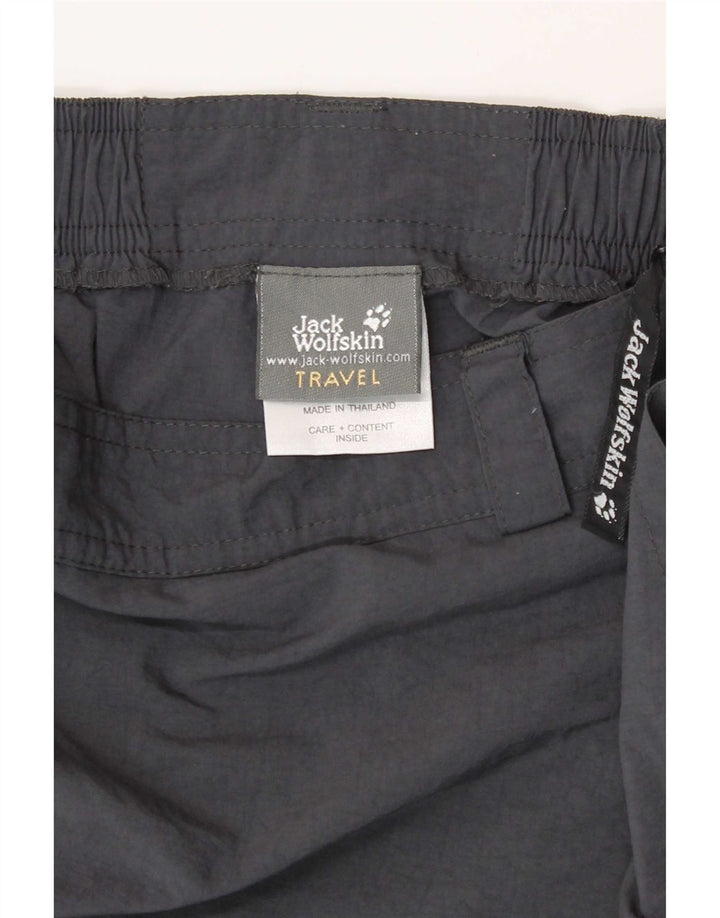 Jack Wolfskin Womens Skort UK 12/ 14 Medium Grey Polyamide
