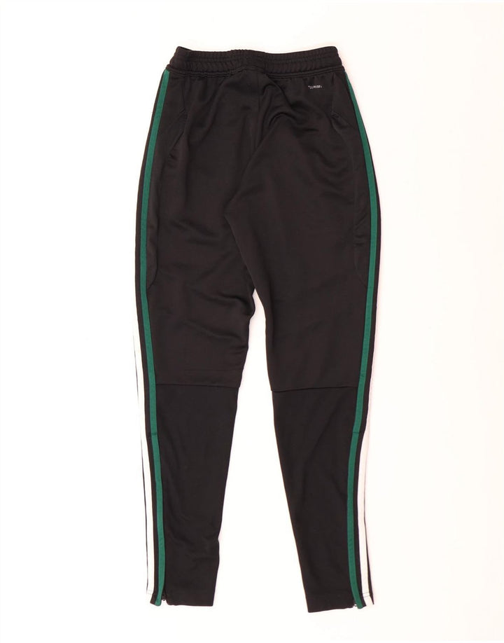 Adidas Mens Tracksuit Trousers XS Black Polyester