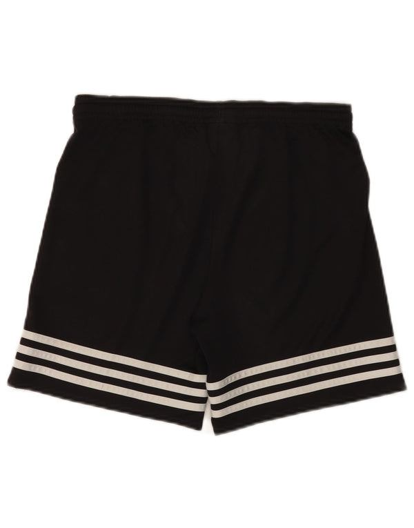 Adidas Boys Climalite Sport Shorts 12-13 Years Large Black Polyester