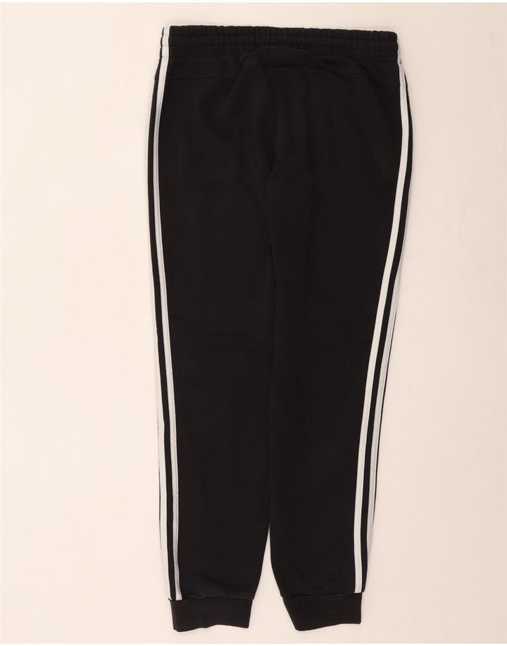 ADIDAS Womens Tracksuit Trousers Joggers UK 16/18 Large  Black Cotton